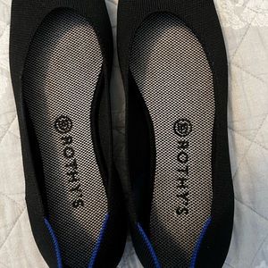 Rothy’s. Black. Gently used. Recently washed.